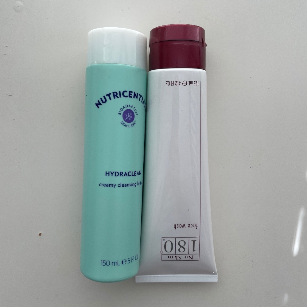 Nuskin  Hydra Clean Creamy Cleansing Lotion & 180 face wash